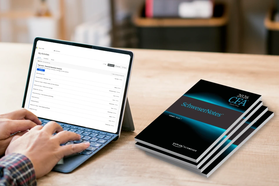 Kaplan Schweser - Ressources CFA - Pack "Premium" (CFA Level I August, Année en cours, CFA Level III - Portfolio Management, Frais de livraison package)