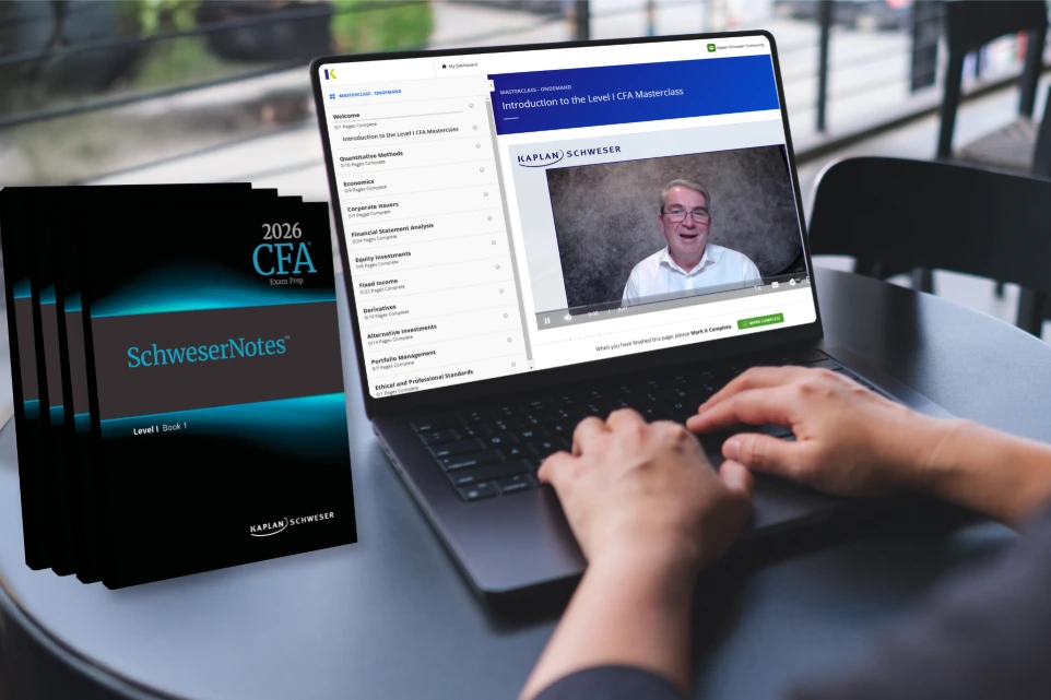 Kaplan Schweser - Ressources CFA - Pack "Ultimate" (CFA Level I August, Année en cours, CFA Level III - Portfolio Management, Frais de livraison package)