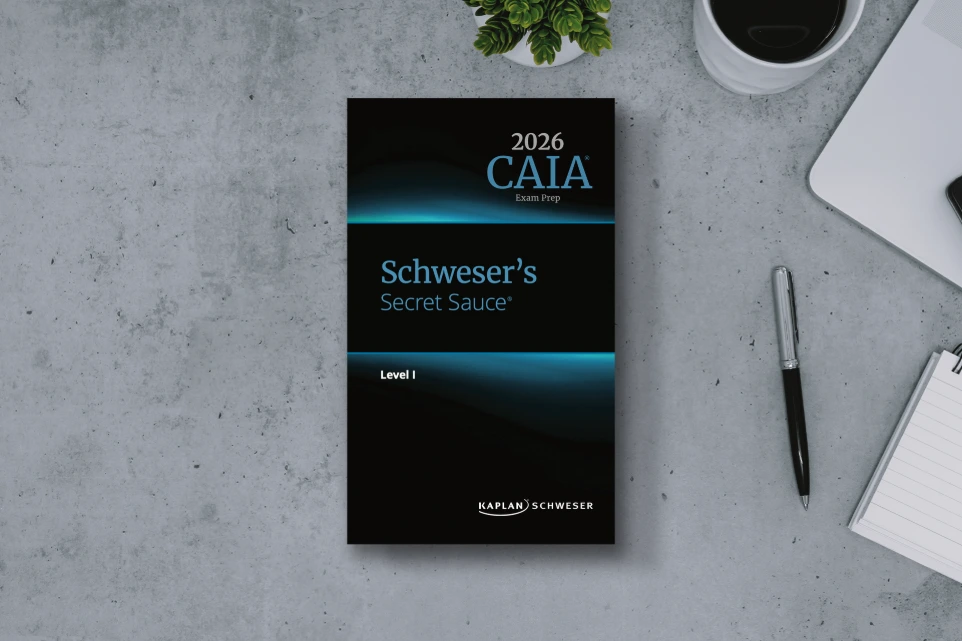 Secret Sauce pour CAIA (CAIA Level 1 March, Année en cours, eBook seulement)