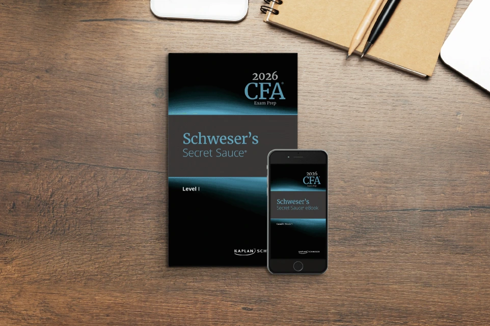 Secret Sauce pour CFA (CFA Level I August, Année en cours, CFA Level III - Portfolio Management, eBook seulement)