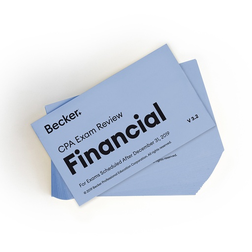 Financial Flashcards