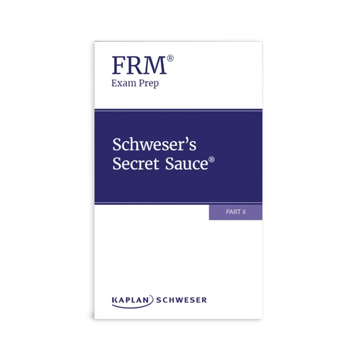 FRM Part 2 Secret Sauce® - Printed